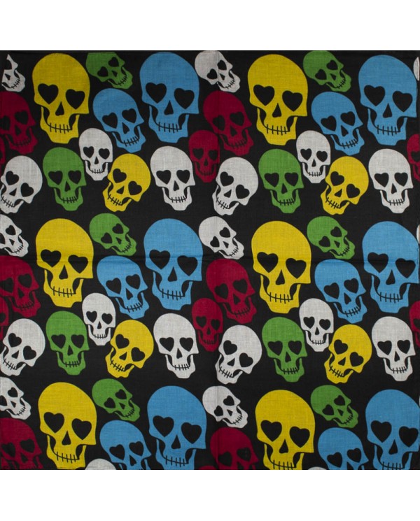 Bandana BAN-067 - Multi-colored Skulls