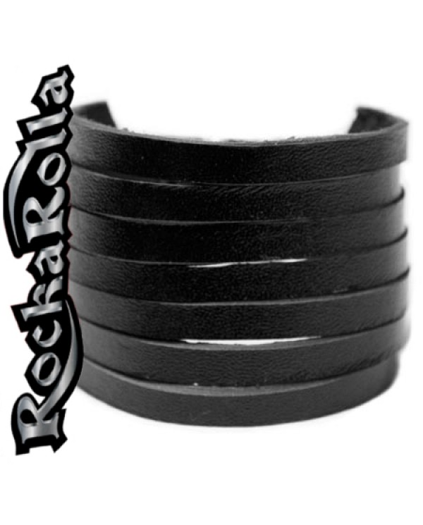 Leather bracelet is cut BKB-002