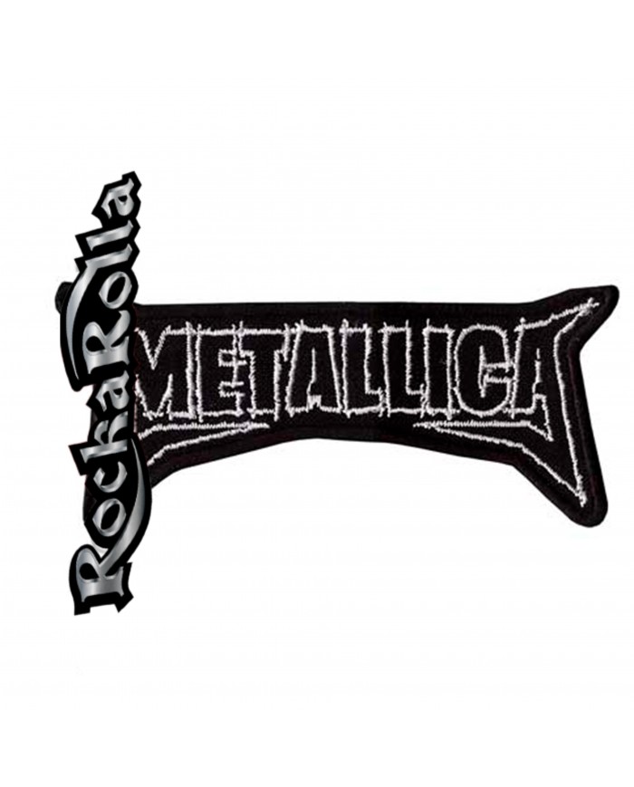 signs-unique Metallica Shaped Logo Patch 70mm x 120mm (rz)