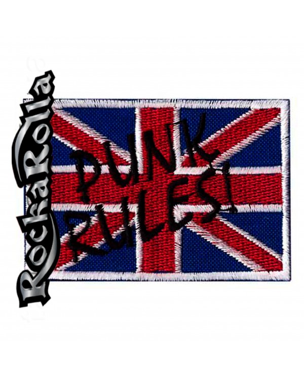 PUNK RULES (with the British flag)