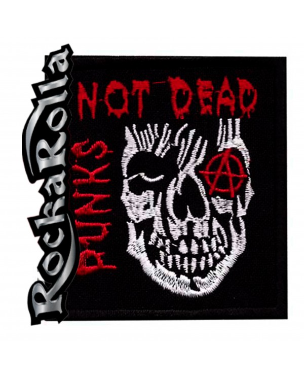 PUNK'S NOT DEAD 4 Skull with Anarchy