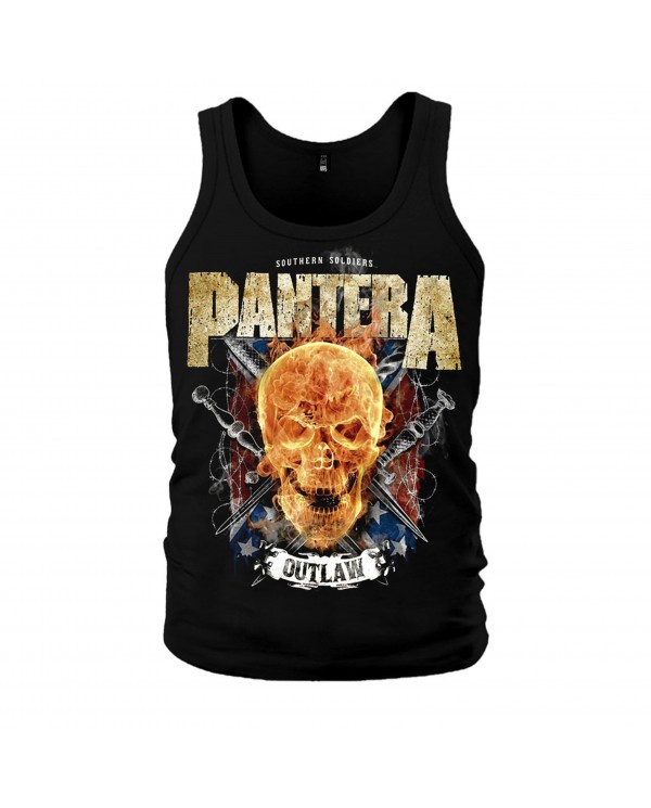 PANTERA (flamming skull)